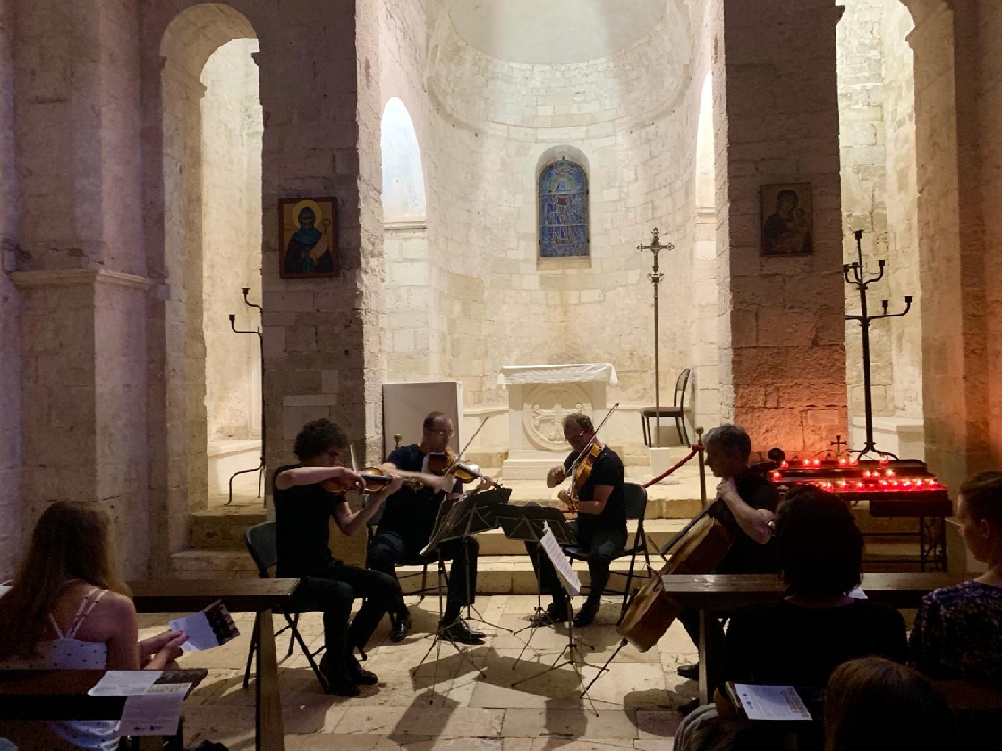 Concert of classical music:The Zagreb Quartet
