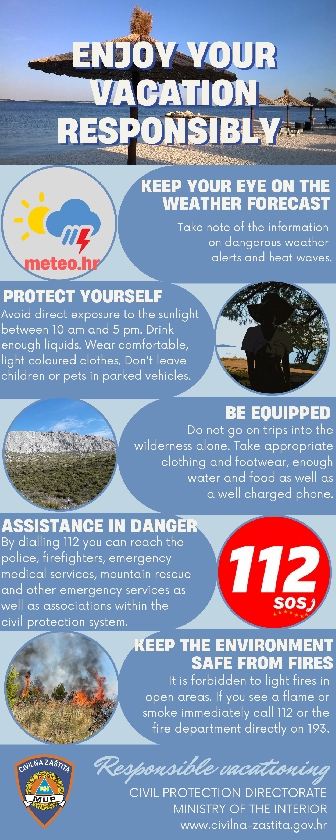 ENJOY YOUR VACATION RESPONSIBLY!